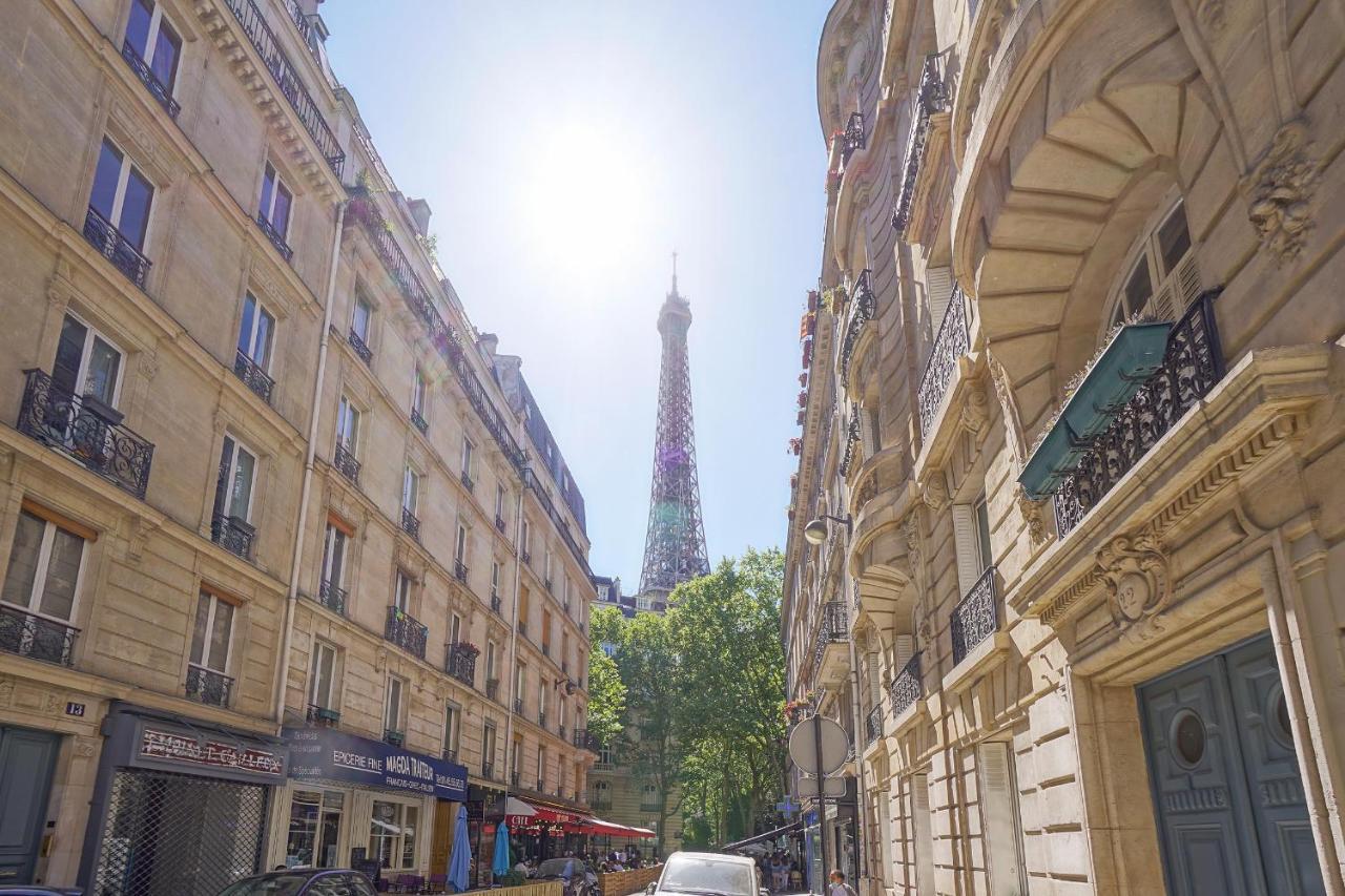 Suite Raphael Tour Eiffel Parijs Buitenkant foto